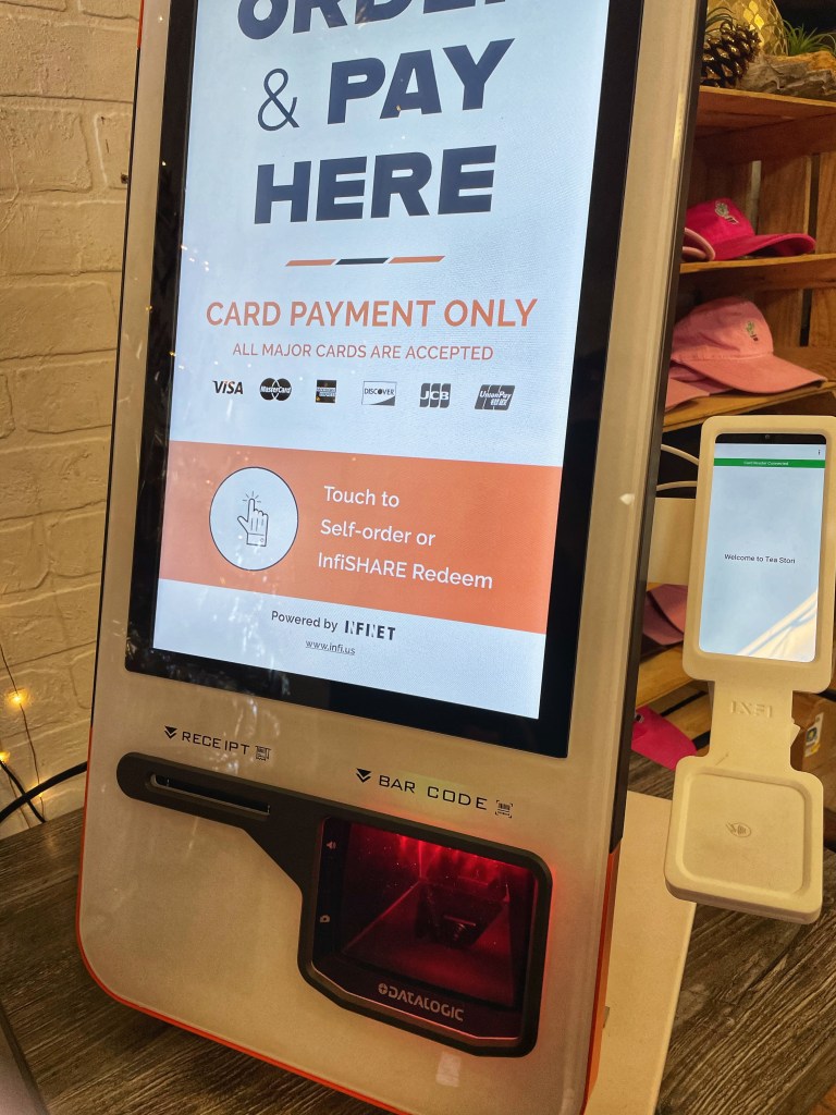 Self order machine