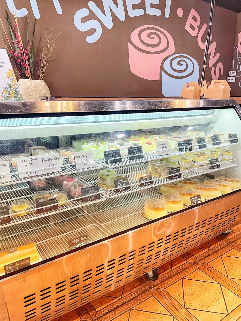 They also have Japanese cheese cake and Crepe cakes!