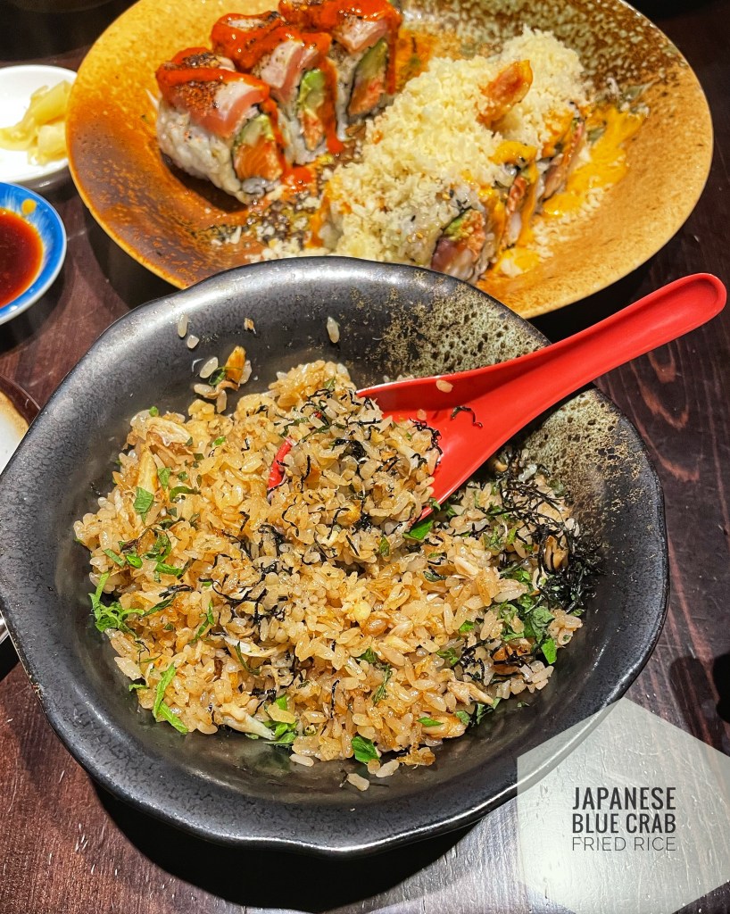 Japanese blue crab fried rice