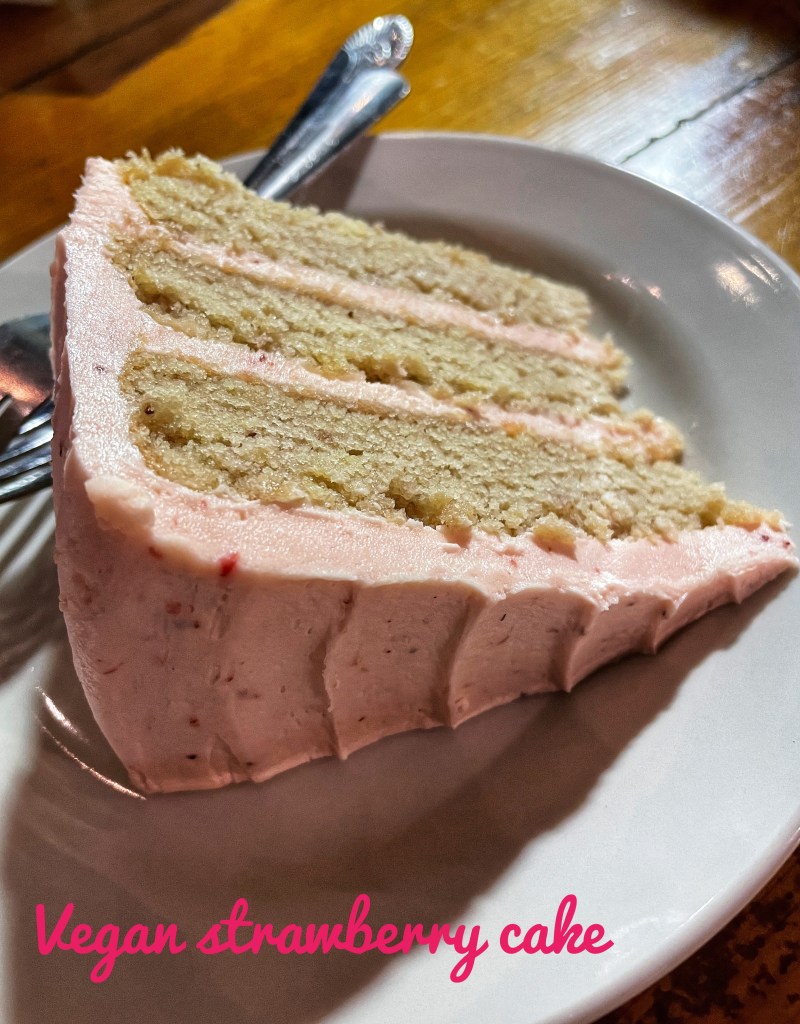 Vegan Strawberry Cake