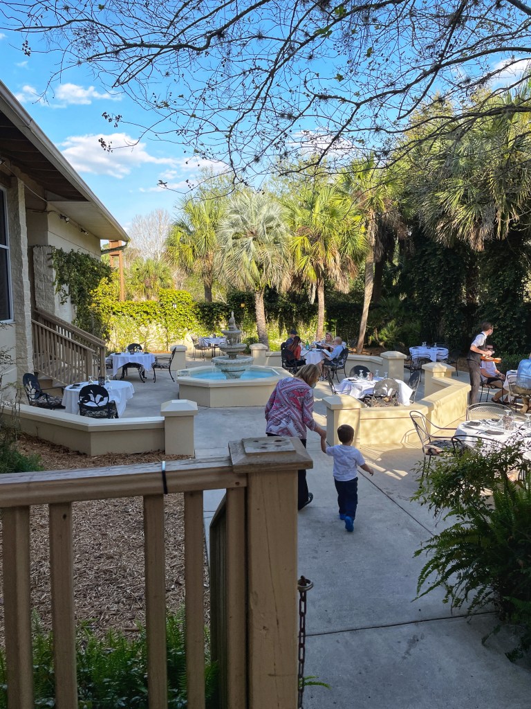 Beautiful outdoor seating