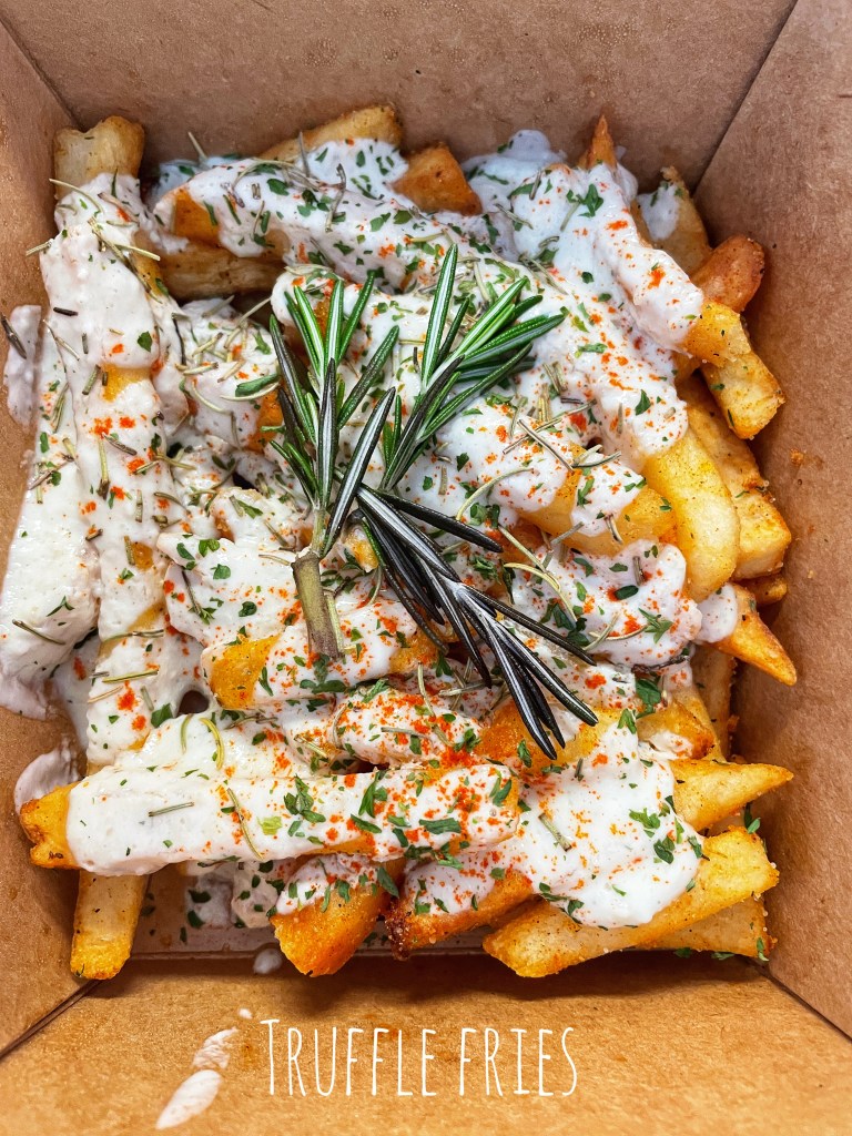 White truffle and rosemary fries