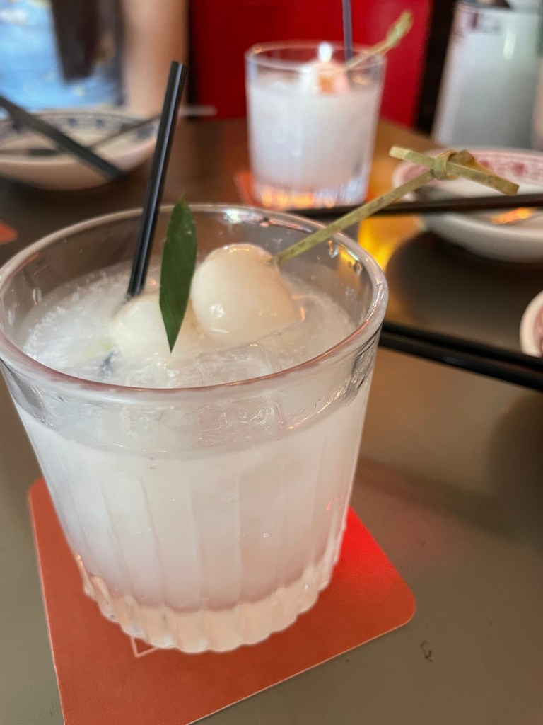 Lychee Gin and Tonic