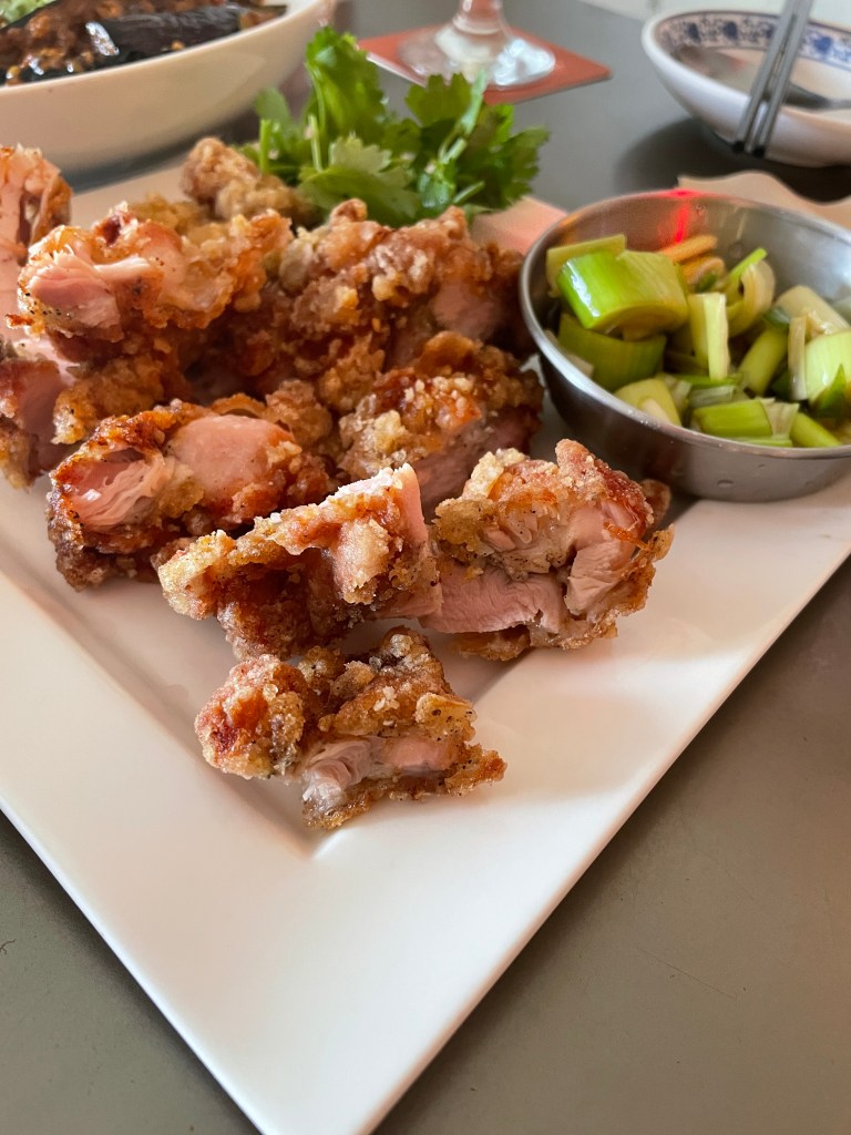 Deep-Fried Chicken Thighs