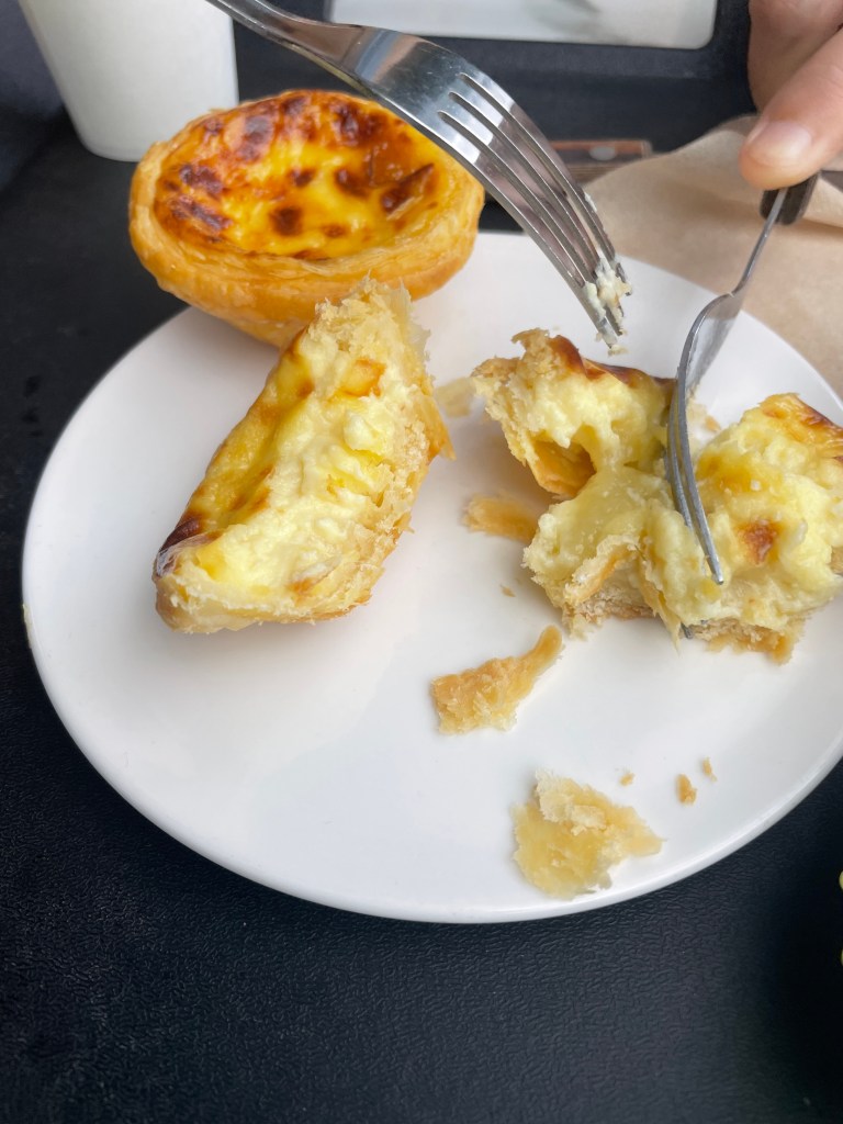 Filling of Durian Egg Tart