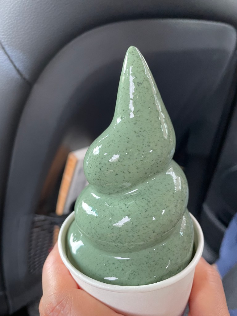 Mugwort soft serve