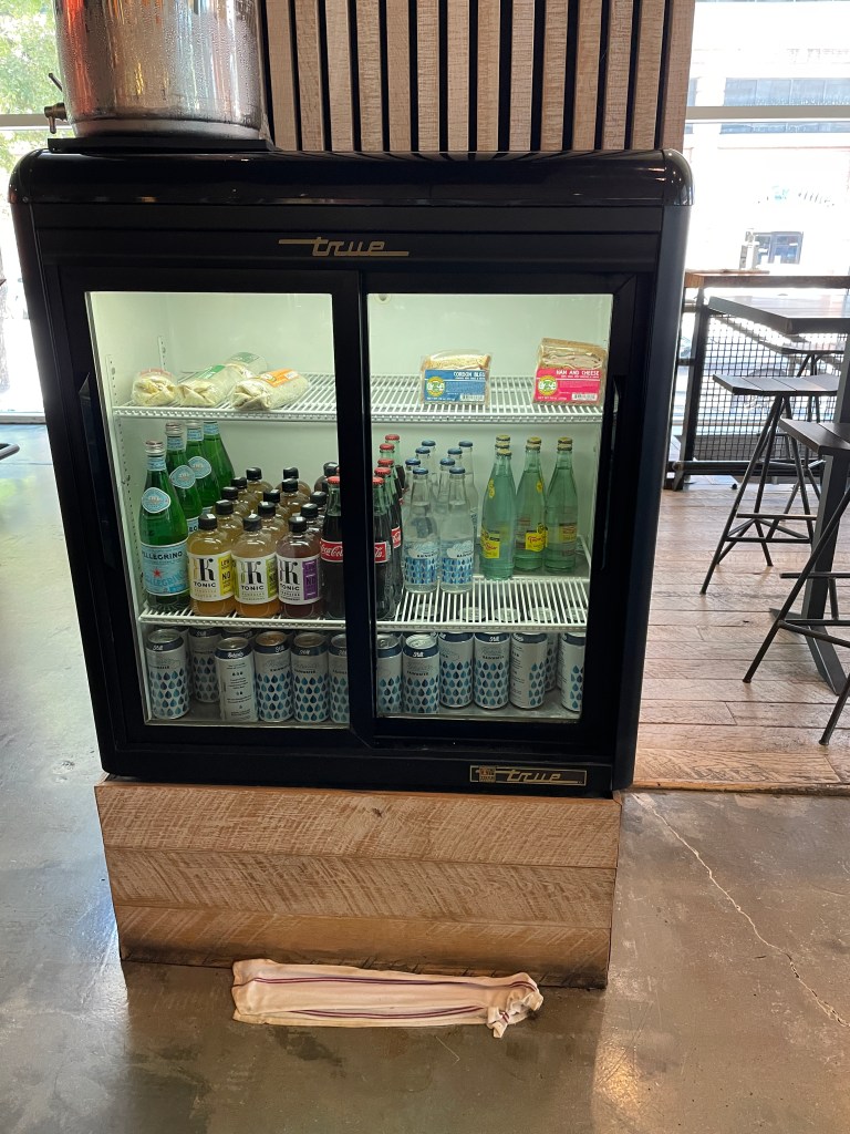 Other drinks and sandwiches