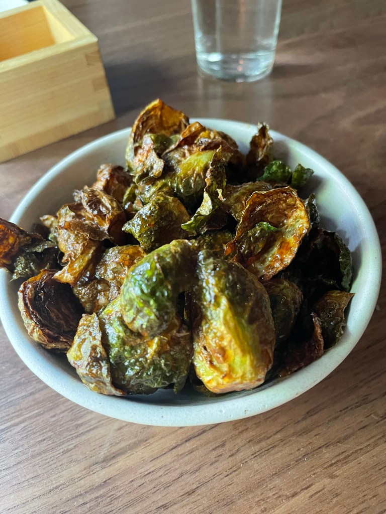 Fried brussels sprouts