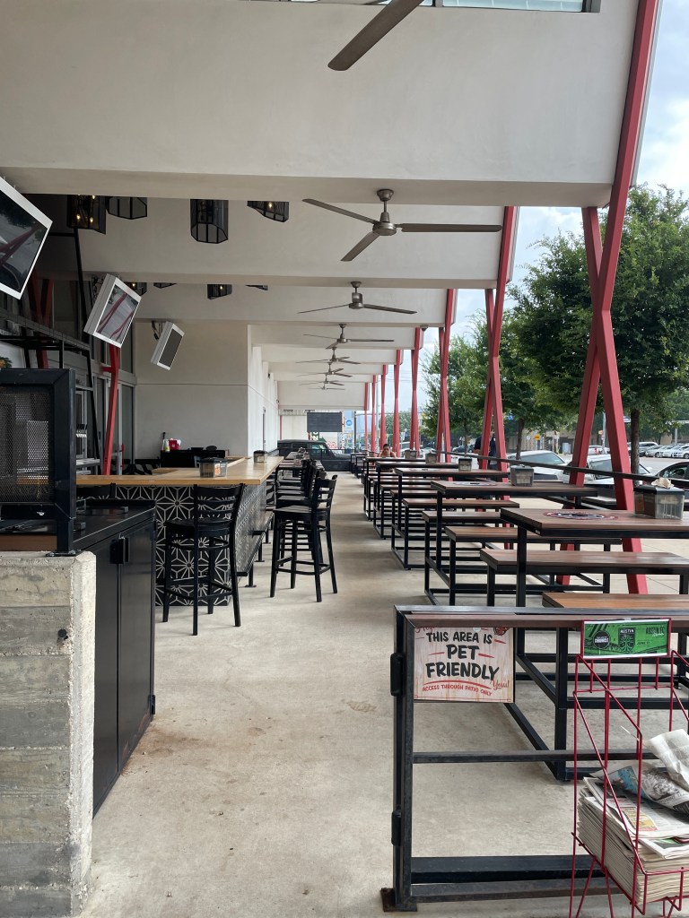 Torchy's (South Congress location) outdoor seating 