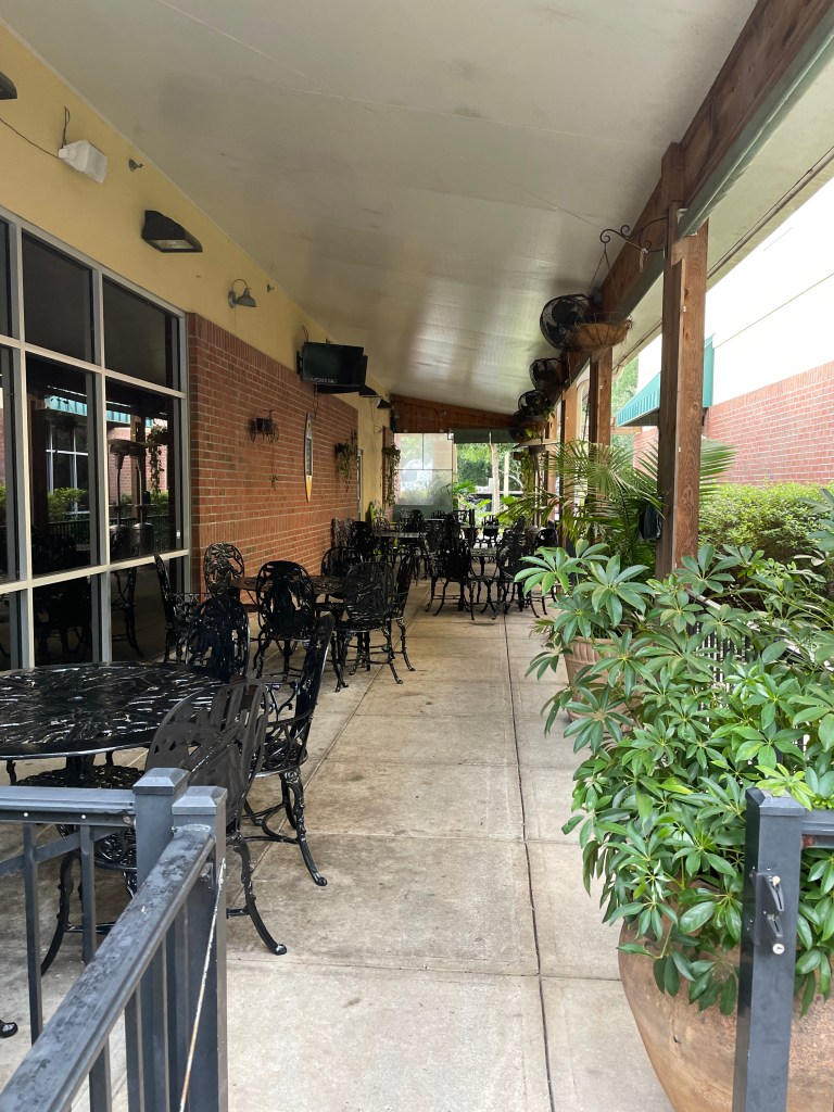 Outdoor seating