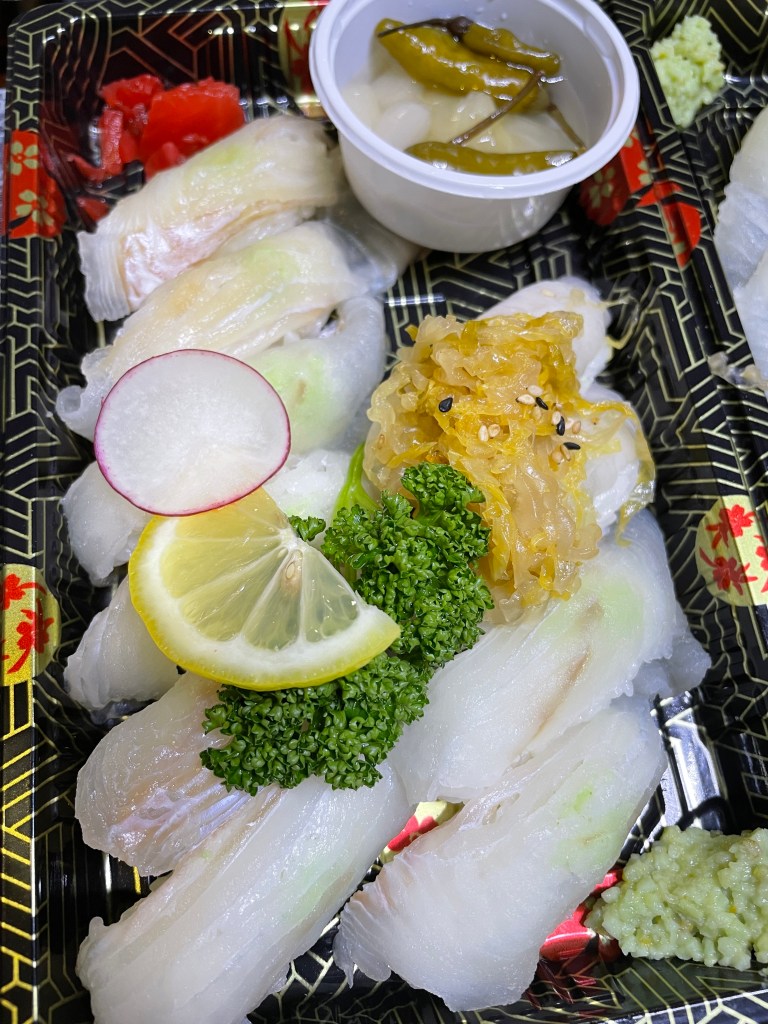 Flatfish sushi