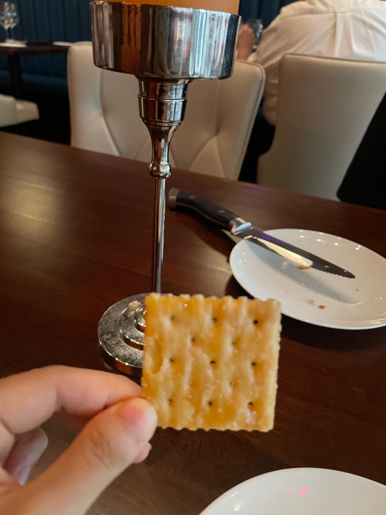 Crackers were surprisingly good!