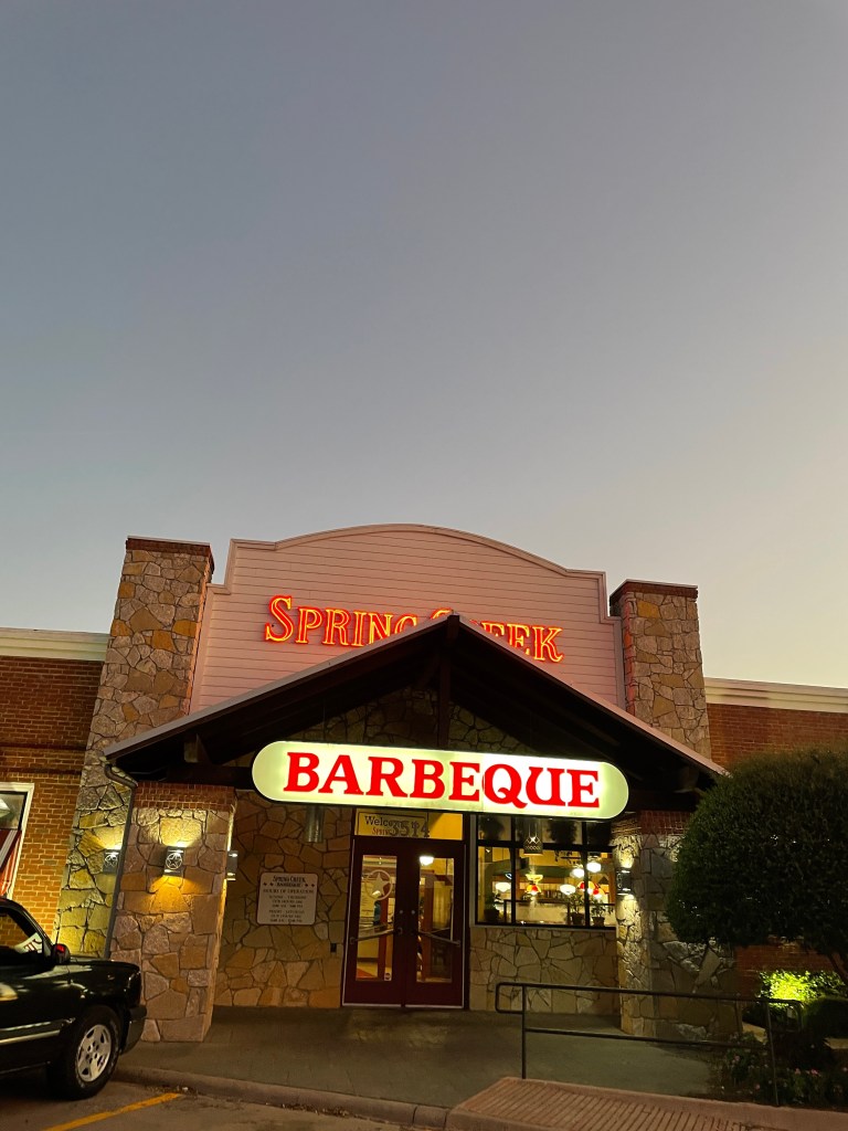 Spring Creek Barbeque entrance