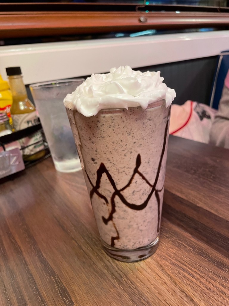 Oreo milkshake