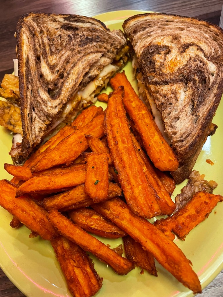 Organic Tempeh Reuben Sandwich
