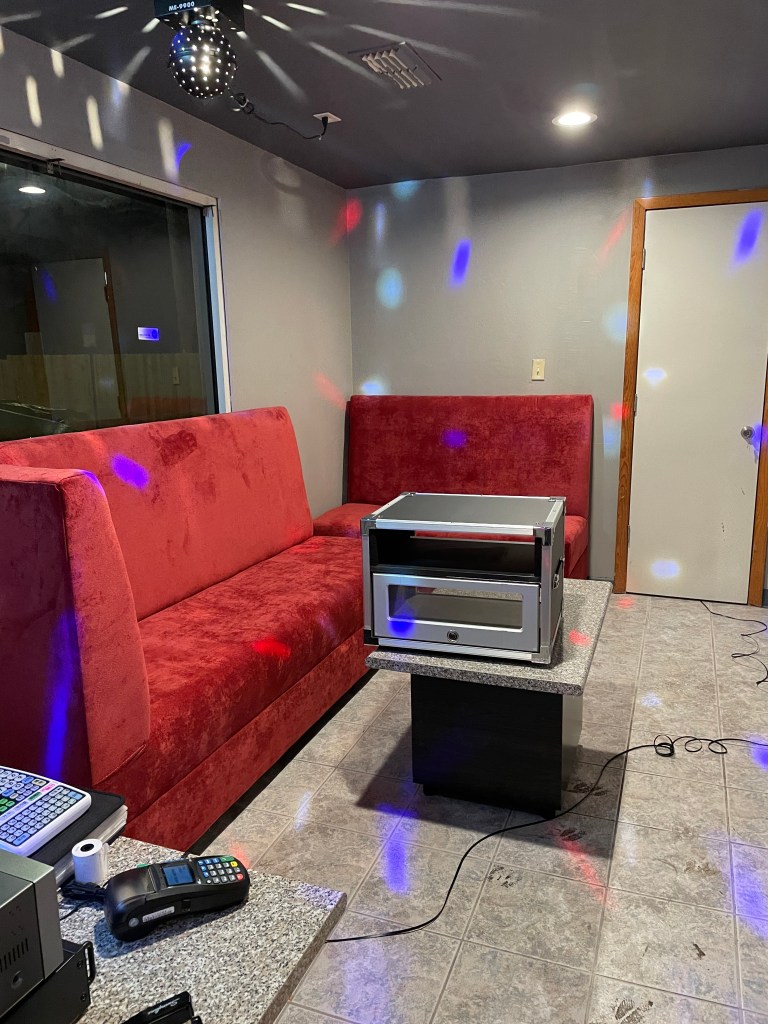 Small karaoke room