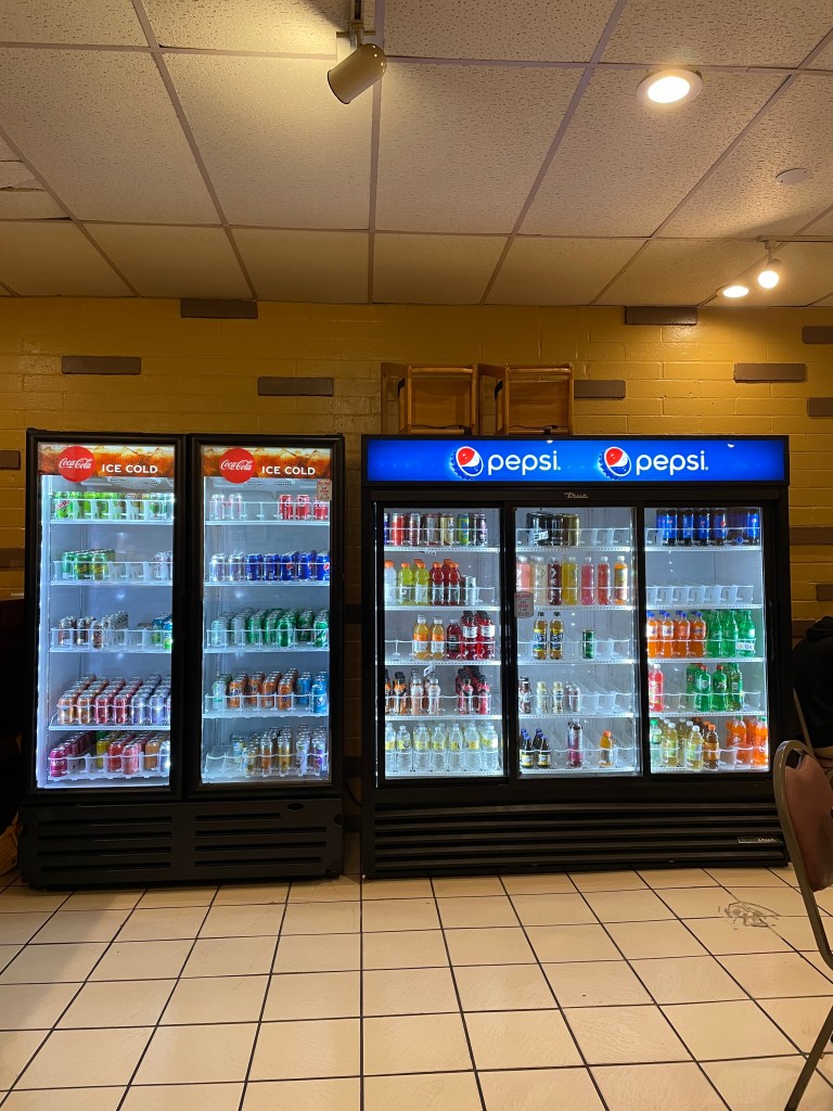 Lots of drinks to choose from